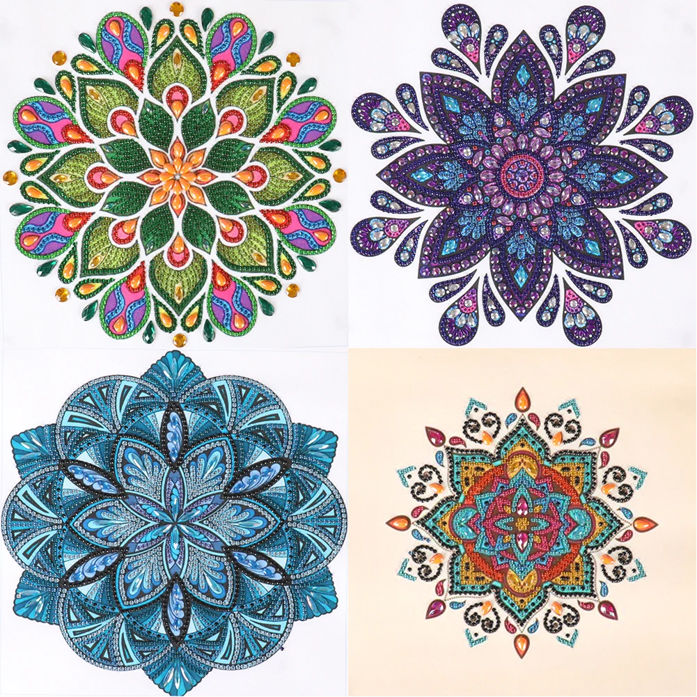 Набор для алмазной живописи Стразы сделай сам мозаика 5D с рисунком мандалы набор