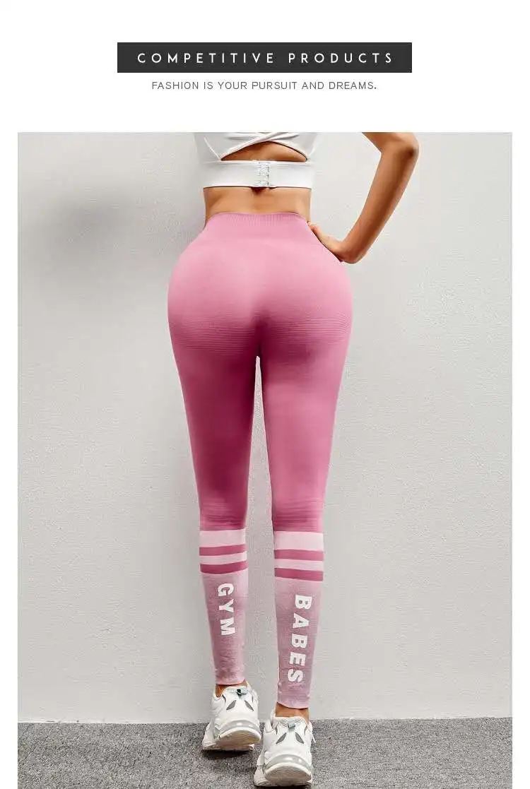 Женские Штаны Для Йоги спортивные Лоскутные Полосатые беговые облегающие штаны