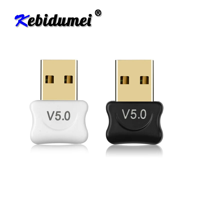Kebidumei USB Bluetooth V5.0 донгл приемник передатчик Мини адаптер беспроводной Музыка