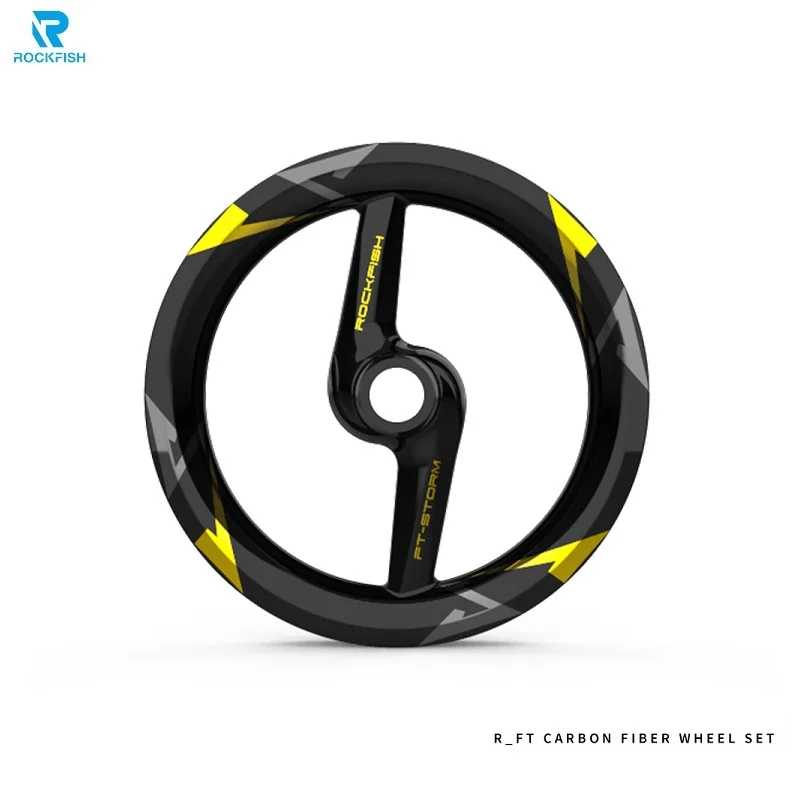 

Rockfish 12 inches Carbonfiber Balance Bike Wheels 2 Knife Running Bike Carbon Wheel Set Children Bicycle Two Spokes Rim Wheel