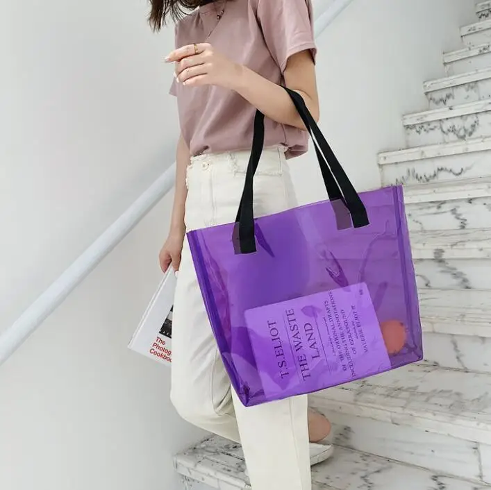 Новинка 2020 Корейская портативная Желейная сумка летняя модная через плечо |