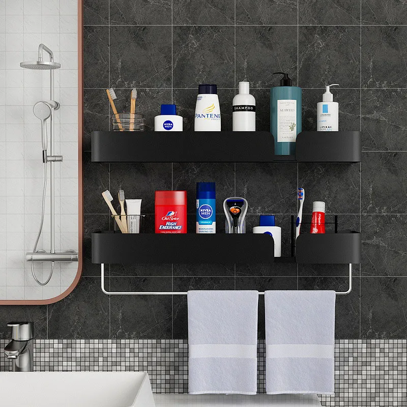 Настенный угловой держатель для полотенец стойка хранения бар с крючок халатов в