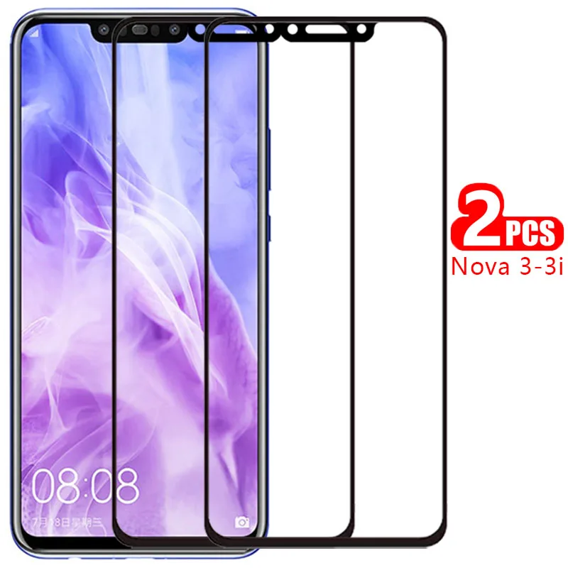 Защитный экран 9d чехол из закаленного стекла для huawei nova 3 3i huawey huwei nova3i nova3 i i3