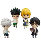 Экшн-фигурка HUNTER x HUNTER Gon Freecss 1183 Killua Zoldyck 1184 Kurapika 1185, Коллекционная ПВХ модель, игрушки для рождественского подарка