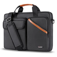 iCozzier 13 3-15 6 Multifuntional Business Computer Laptop Case  Unisex Spacious Laptop Sleeve Shoulder Messenger Bag for Men