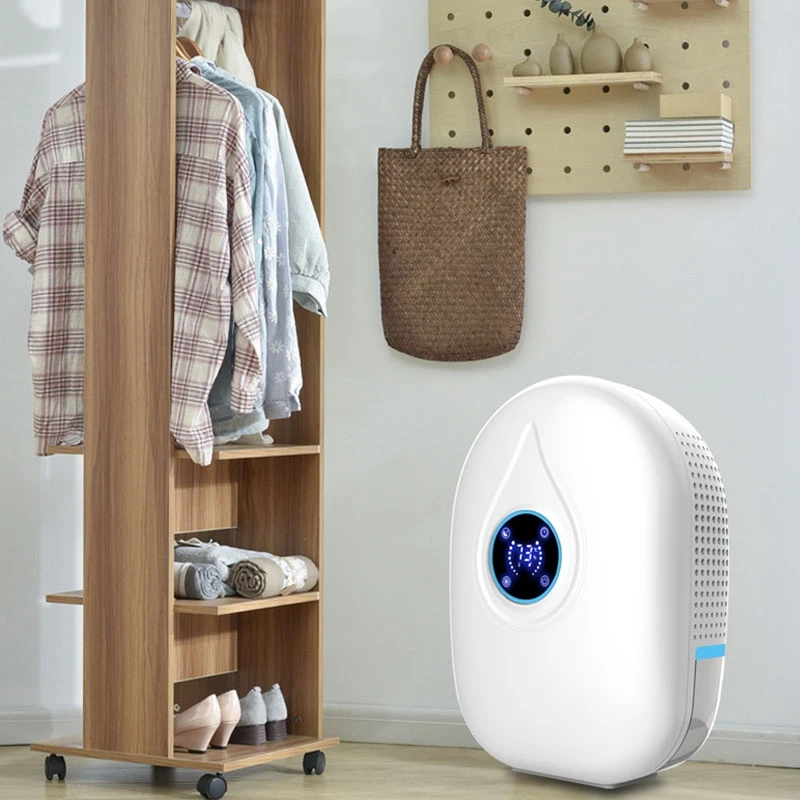 Электрический осушитель воздуха мини портативный влагопоглотитель низкий