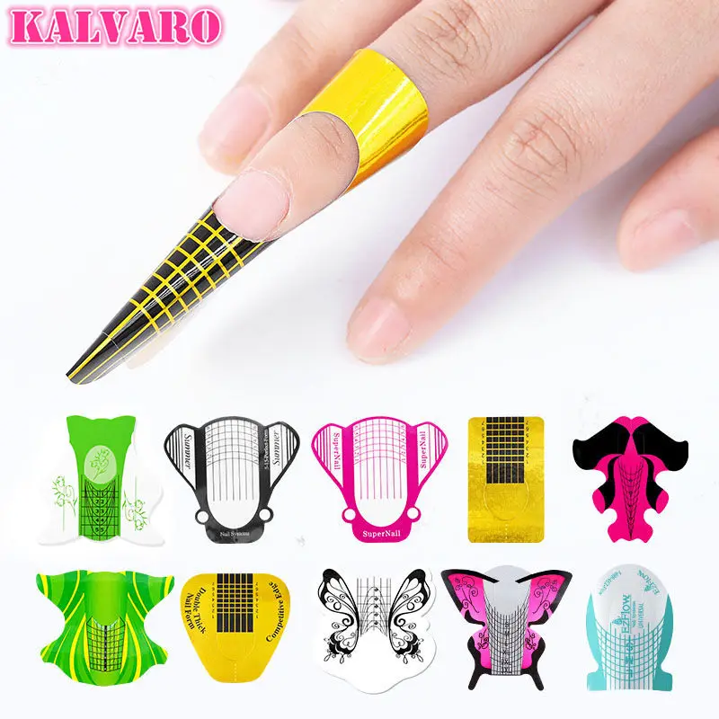 100 шт все для ногтей профессиональные инструменты дизайна Удлинительный УФ гель