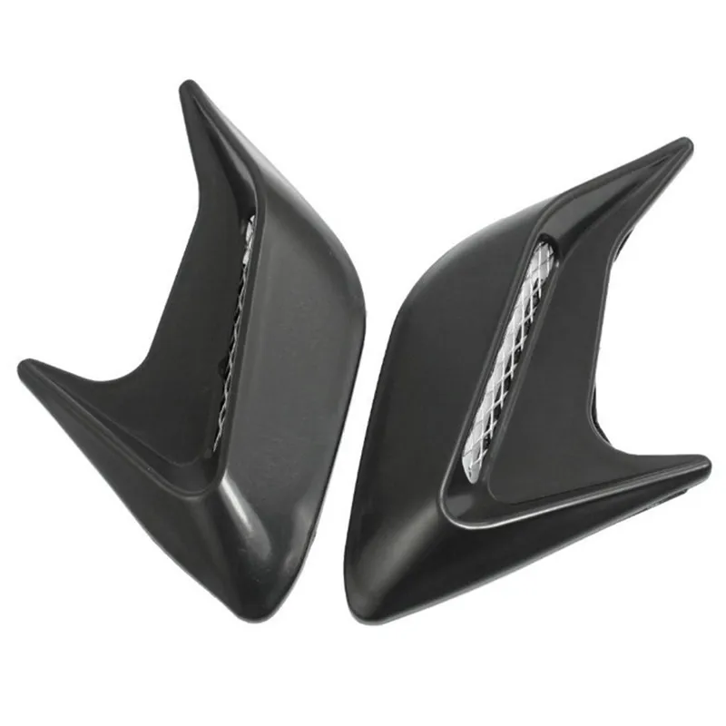 

2pcs Car Auto Side Vent Air Flow Fender Intake Sticker Car Simulation Side Vents Decorative