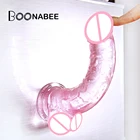 Большой пенис реалистичные Анальные Фаллоимитаторы G Spot Clitoris секс-игрушки для женщин прозрачные фаллоимитаторы для взрослых Анальная пробка игрушки