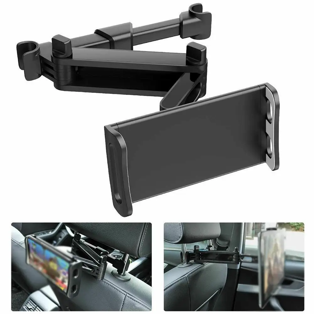 

Telescopic Car Rear Pillow Phone Tablet Stand Holder Seat Rear Headrest Mounting Bracket For Phone
