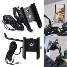 SMOYNG CNC Aluminum Alloy Bicycle Motorcycle Phone Holder Bracket Universal Bike Moto Handlebar Mirror Mobile Support Mount