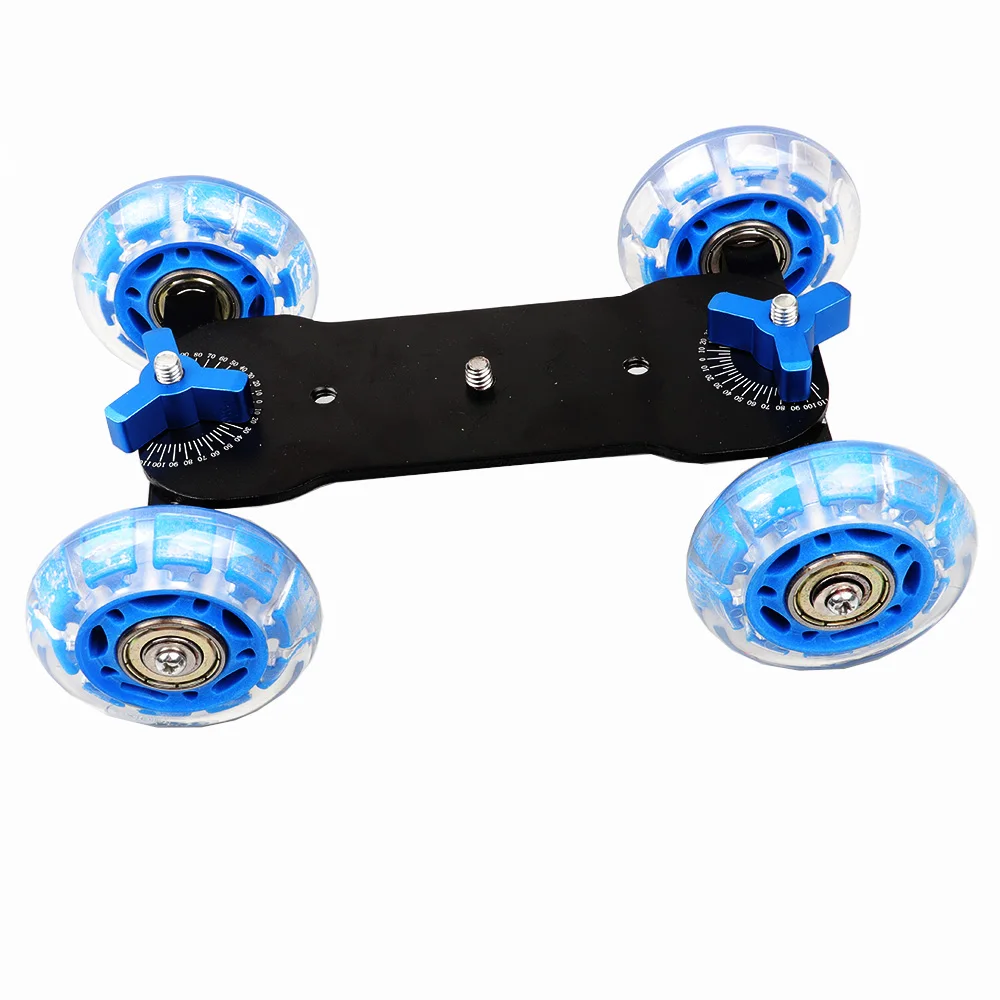 Portable Desktop Camera Dolly Car Tabletop Video Slider Rail Track with Mini Ball Head for blog Filmmaking | Электроника