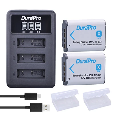 2 Battery Set Комплект из 2 предметов NP-BX1 NP BX1 NPBX1 Батарея+ светодиодный 3 Порты и разъёмы USB Зарядное устройство для SONY DSC RX1 RX100 RX100iii M3 M2 WX300 HX300 HX400 HX50 HX60 GWP88 - Цвет: 2 Battery Set
