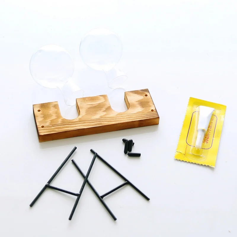 Скандинавские украшения для сада Деревянные Художественные железные рамы