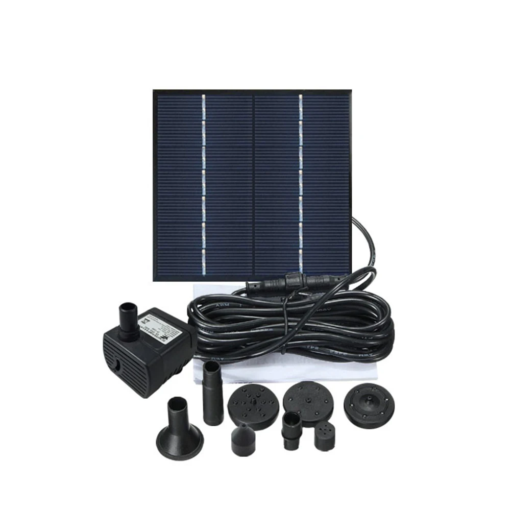 

1.4W Mini Solar Fountain Solar Landscape Fountain Home Office Decoration Solar Landscape Spray Energy Saving High Conversion