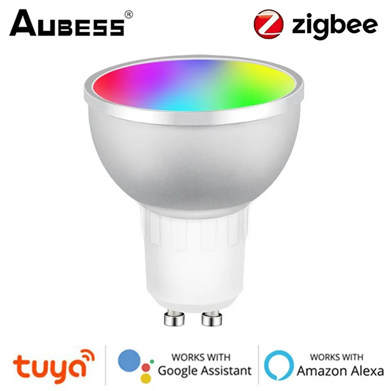 

Умная лампа AUBESS, 5 Вт, RGB + CW, управление через приложение