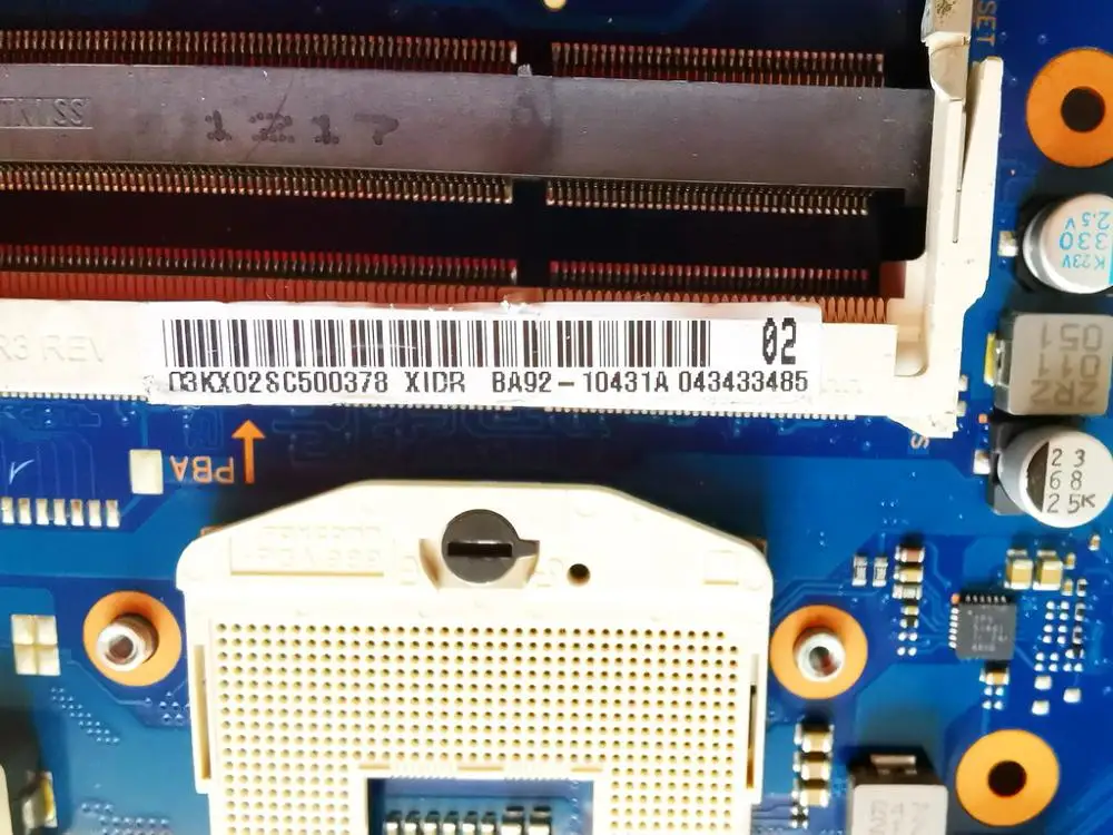 Оригинальное для Samsung Q470C Материнская плата ноутбука 500P4C GT630M 2 Гб BA41-01938A BA92-10431A