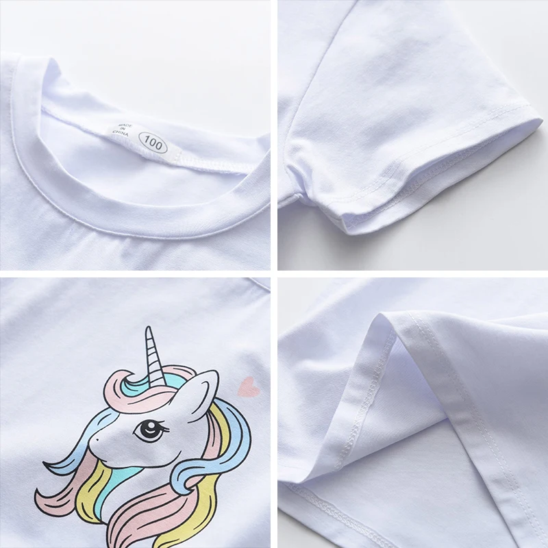 

Girk T-shirt Tie Dye T-Shirt 2021 New Summer Kids for Girl Boy Kid's Shirts Child Baby Toddler Tee Tops Clothing Short Tees 2-6T