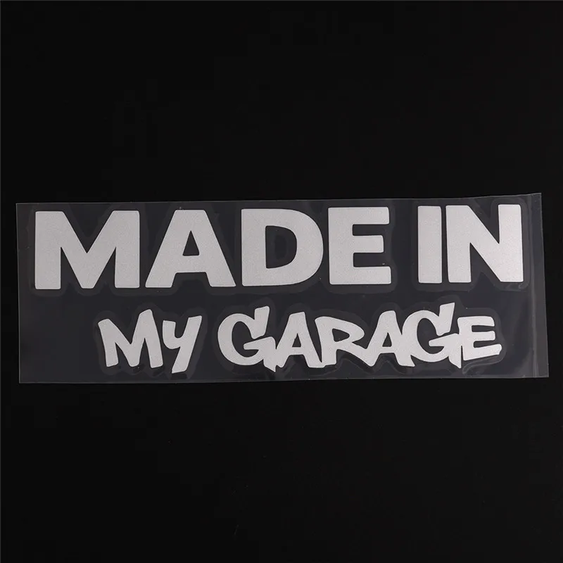 18 см * 6 сделано в гараже забавные автомобильный Стайлинг автомобиля наклейки для