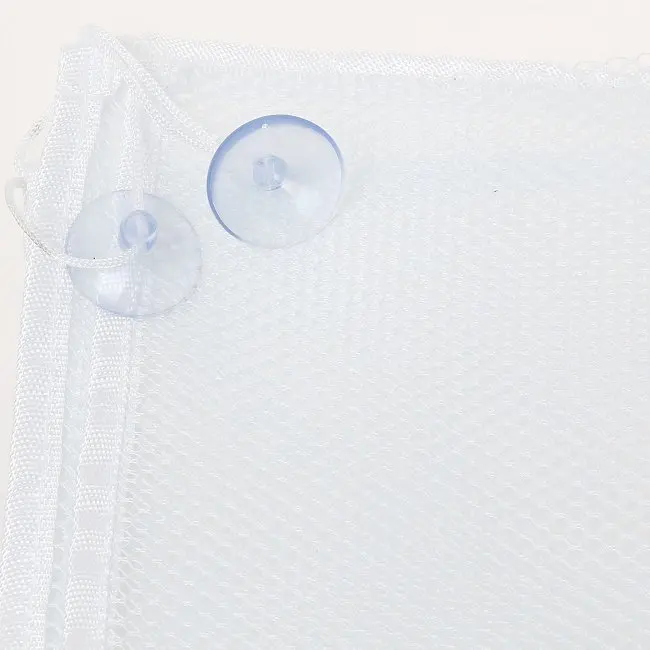

1pc/lot Bathroom Baby Hat Kids Bath Toy Bag Net Suction baskets SA675803