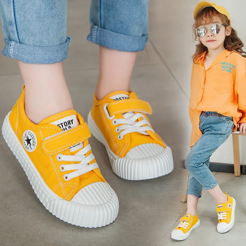 

Canvas Children Shoes Sport Breathable Boys Sneakers Brand Kids Shoes for Girls Jeans Denim Casual Child Flat Canvas Shoes