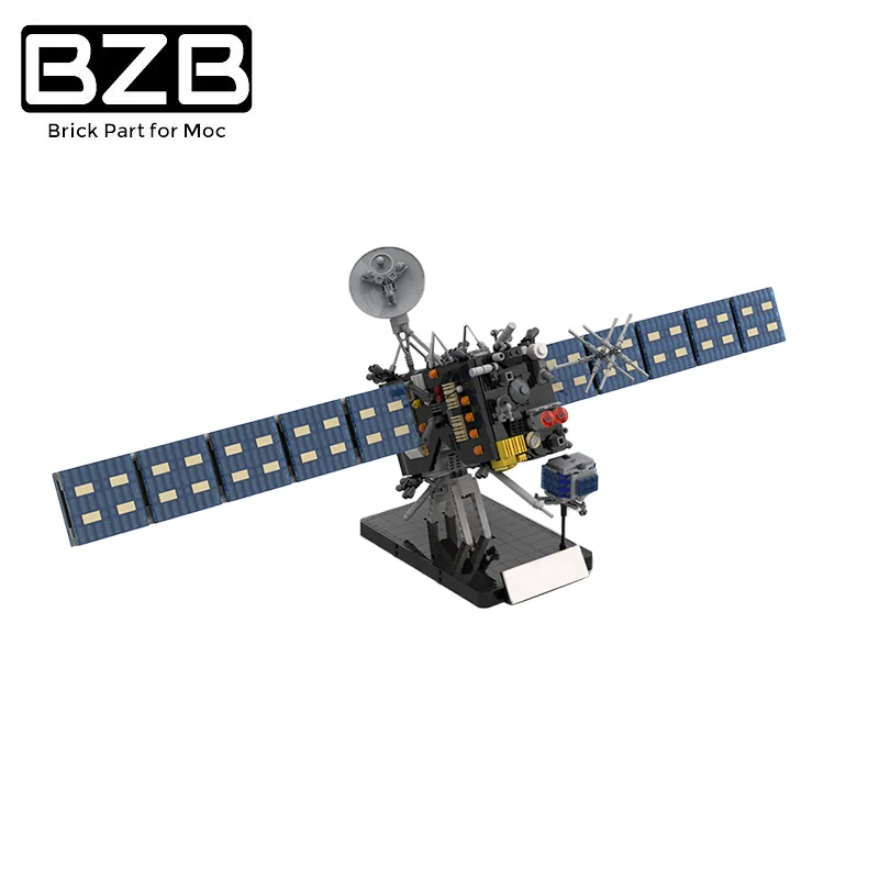 

BZB MOC 69083 Space Exploration Rosetta - Philae Scale Rocket Space Interceptor Creative Building Block Kids Toys DIY Best Gifts