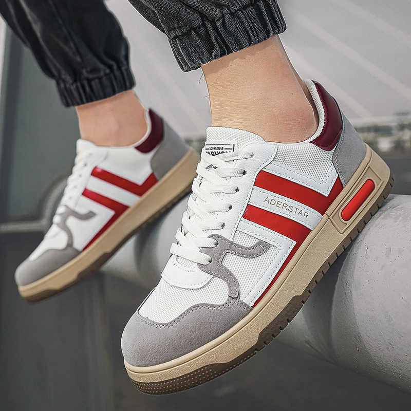 

Casual Shoes Men Shoes Fashion Branb Loafers Breathable Autumn Lace Up Comfortable Outdoor Men Sneakers Footwears Dropshipping