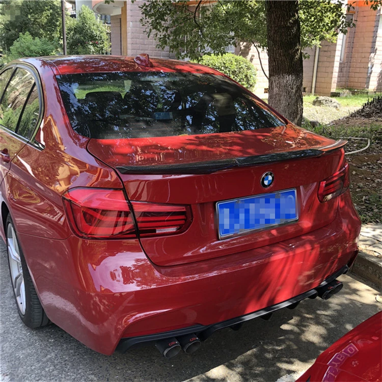 Спойлер из карбонового волокна стиля m4 Performance для BMW M3 320i 320li 325li 328i 2012-2015.