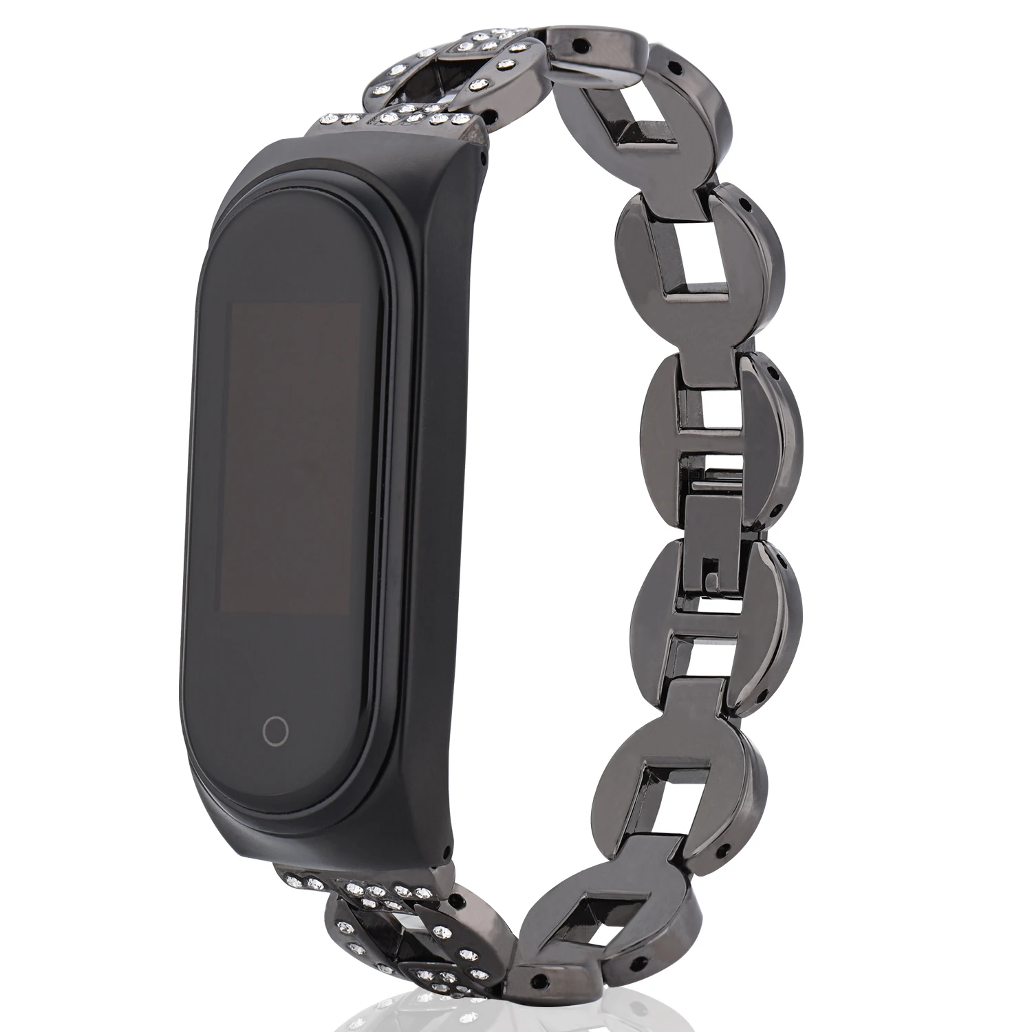 Ремешок для часов из нержавеющей стали для mi band 4 3 ремешок для спортивных часов ремешок для mi 3 Аксессуары для часов Ремешки для часов