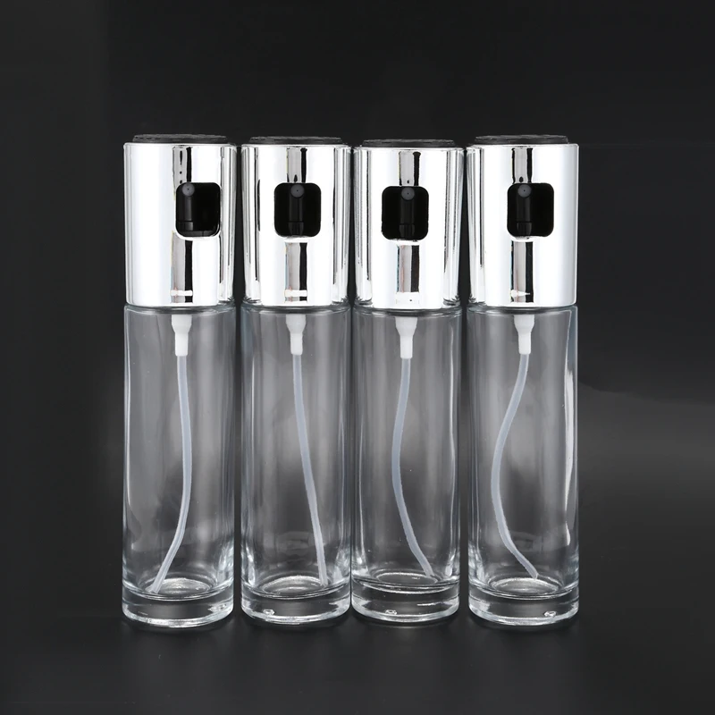 

Glass Oil Sprayer Multi-purpose Oil Dispenser 100ml Oil Spray Empty Bottle Vinegar Bottle Cooking Tool Use for Kitchen Baking Co