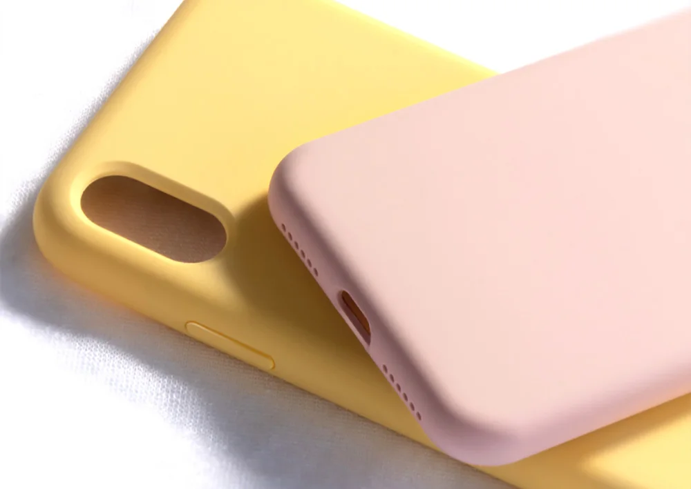 Силиконовый чехол для iPhone 11 Pro Max 11 Pro, высококачественный Официальный чехол для iPhone 7 8 Plus X XR XS Max 6 6 S, чехол EEMIA