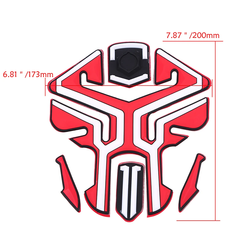 3D наклейка на бак мотоцикла POSSBAY защитная заднюю панель декоративные накладки |