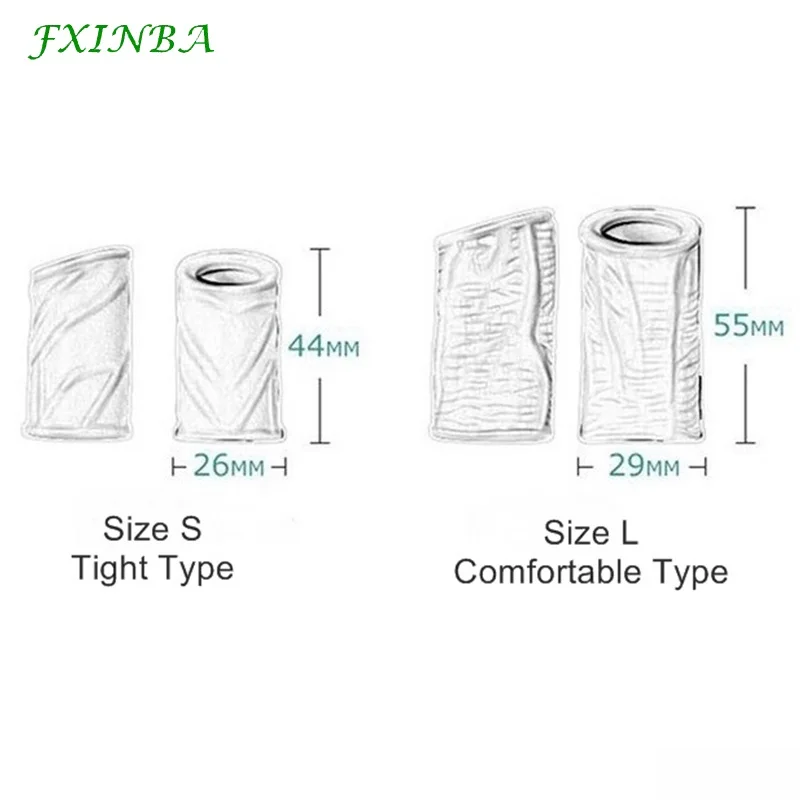 FXINBA 2 шт./компл. Силиконовые Кольца для пениса Задержка эякуляции долговечные