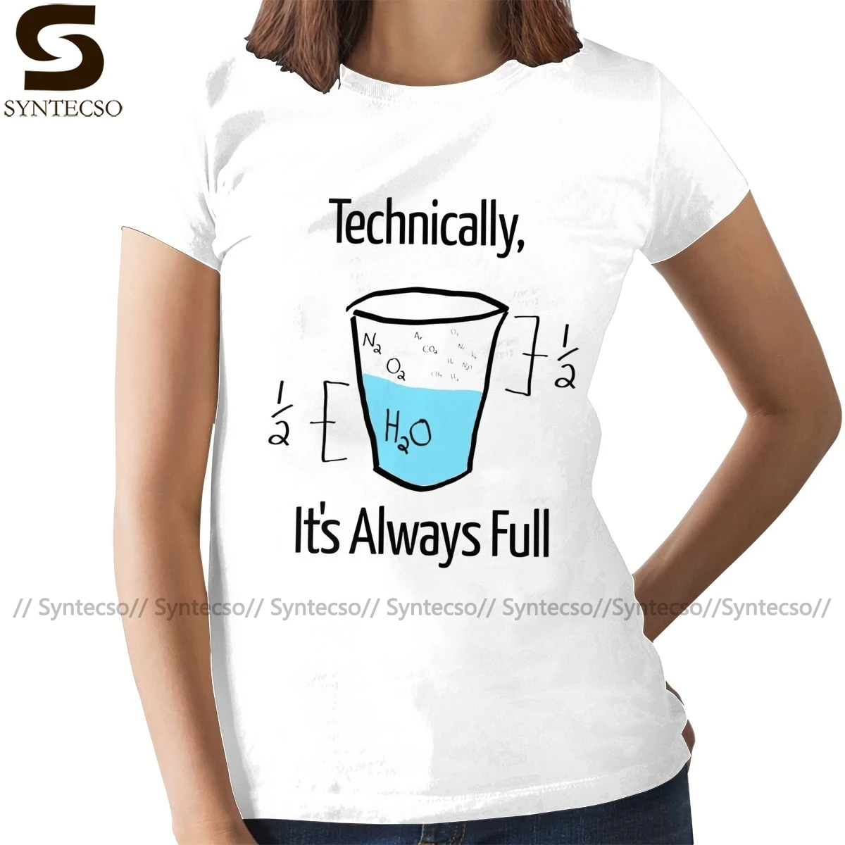 Футболка для учителя Science Is оптимистичная футболка из 100 хлопка белая женская