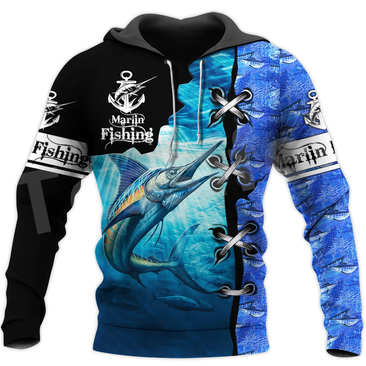 

Tessffel Bass MaHi Tuna Marlin Fishing Animal Fisher Camo Harajuku NewFashion Tracksuit 3DPrint Sweatshirts Hoodies Men/Women N9