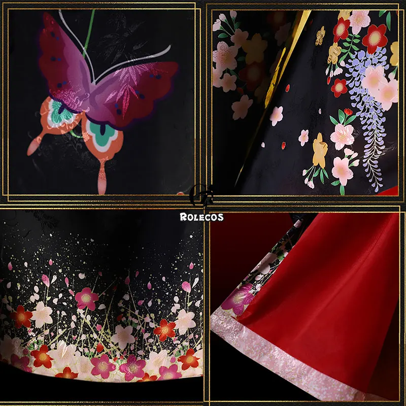 Костюм для косплея ROLECOS Game Bishoujo Mangekyou 5 костюм Renge кимоно юката женское сексуальное