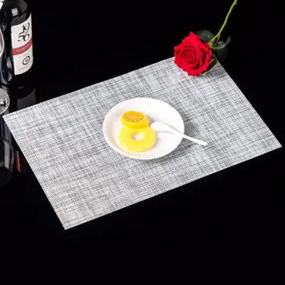 2PCS A 2 шт/лот бирдекели чашки Стенд горячий столик-мат колодки прямоугольные пластиковые салфетки под приборы набор coaster под стеклянная подставка под прибор коврики для горячей - Цвет: 2PCS A