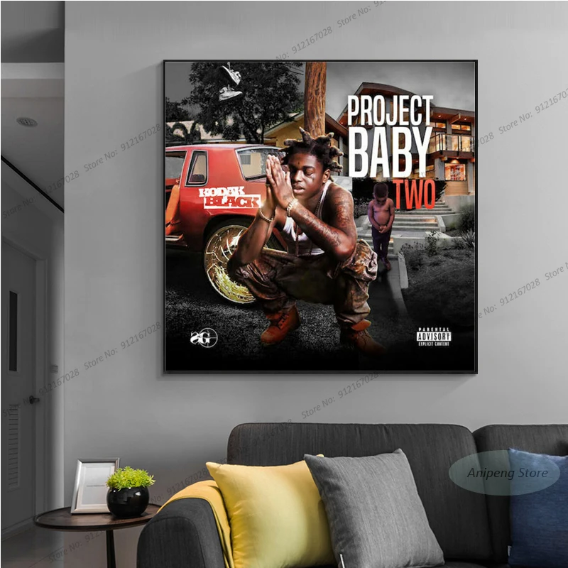 A331 Kodak Черные картины художественная хип-хоп Музыка Альбом Плакат Печать на