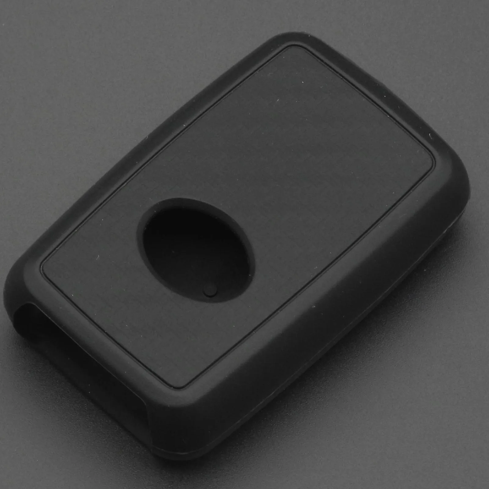 

Bilchave Carbon Fiber Silicone Remote Key Case Cover Fob For Toyota Land Cruiser Prado 150 Camry Prius Crown Accessories