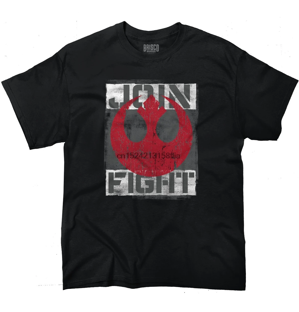 Крутая футболка с надписью Join Fight Jyn Erso Rebel Alliance Star Gift Wars | Мужская одежда