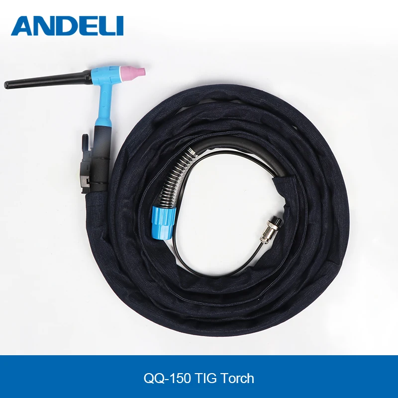 

ANDELI TIG Факел сварочный пистолет QQ-150 4 м для TIG сварочный аппарат TIG сварочный фонарь