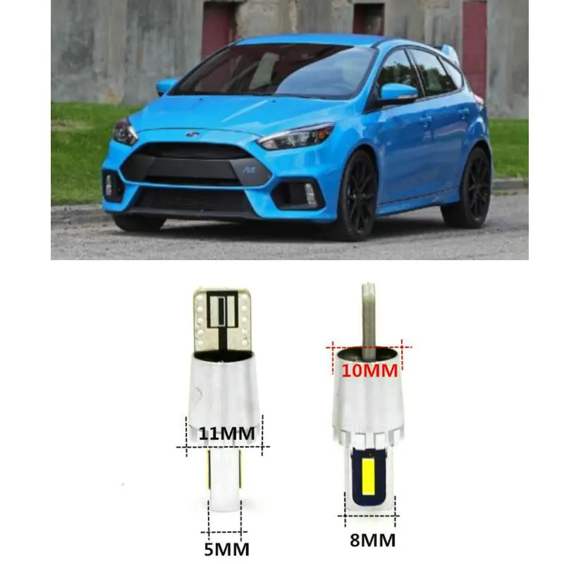 Светодиодная парковочная лампа Canbus для ford focus 2 3 fiesta kuga mondeo ecosport ranger