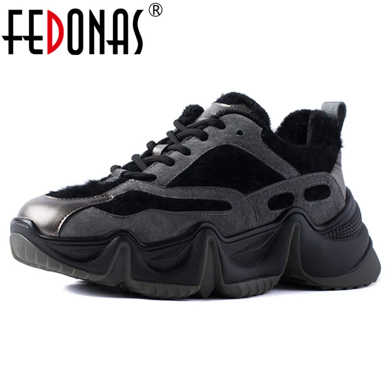 Женские туфли из натуральной кожи FEDONAS Белые Повседневные без застежек дышащая