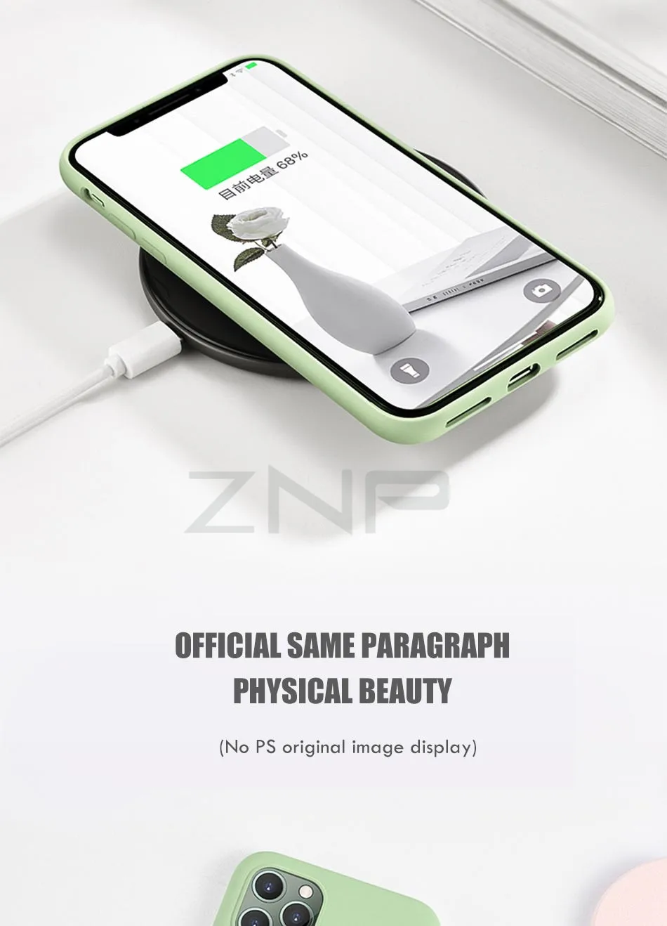 ZNP тонкий жидкий силиконовый чехол для iPhone 11 Pro XS Max X XR карамельный цвет мягкий чехол для iPhone 8 7 6 6s Plus X чехол для телефона Coque