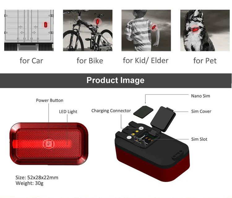 

Mini GPS Trackers Car GPS Locator Anti-theft Tracker Gps Tracker Anti-Lost Recording Tracking Device IP6 waterproof