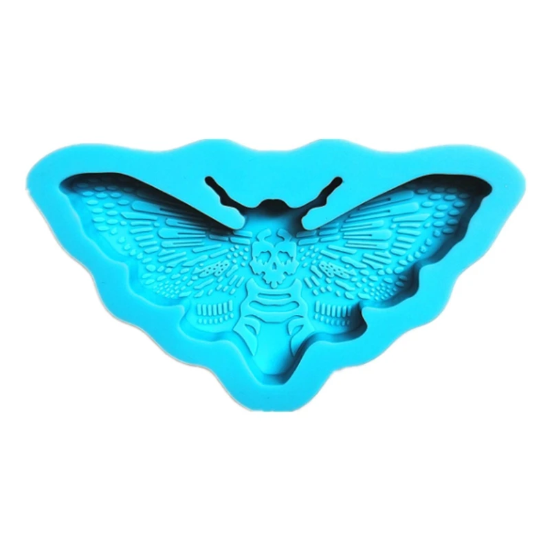 

Moth Keychain Epoxy Resin Molds Hanging Pendants Ornaments Silicone Mould DIY Crafts Jewelry Casting Tool