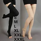 Чулки компрессионные женские, до колена, Размеры S M L XL XXL XXXL