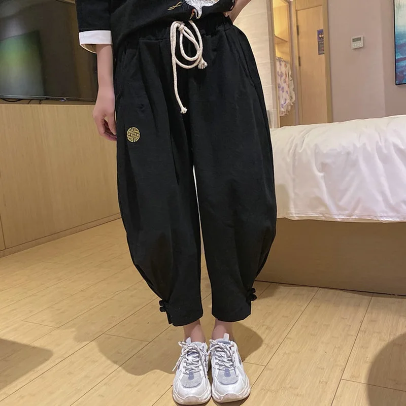 Женский и мужской костюм Тан в китайском стиле с вышивкой журавлей Восточная