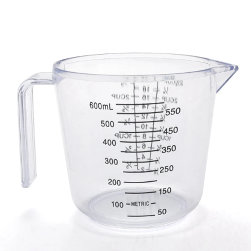 

3Pcs Baking Tools Plastic Measuring Cup Large Capacity & 1set Soap Dispenser for Kitchen Sink + Sponge Holder