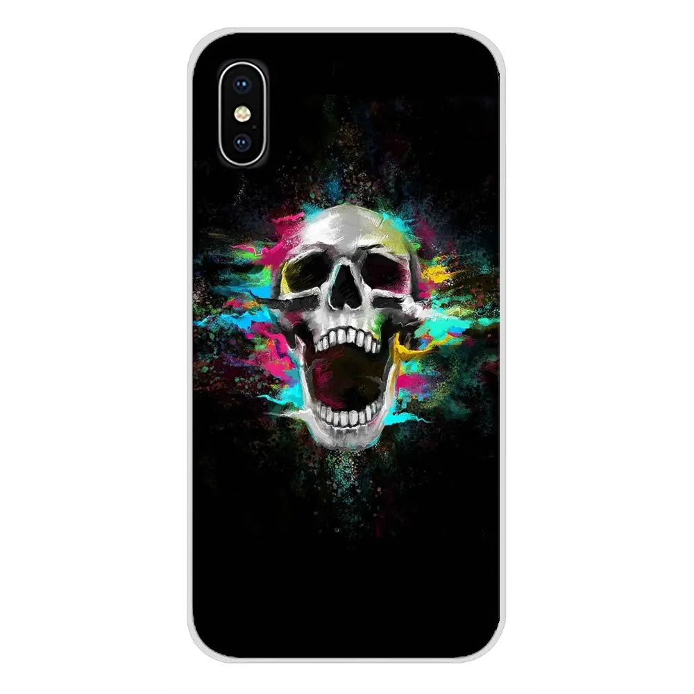 Мягкий чехол для Oneplus 3T 5T 6T Nokia 2 3 5 6 8 9 230 3310 1 7 Plus 2017 2018 новый рисунок черепа крутой